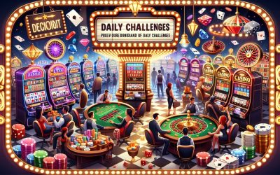 Casino bonusi koji dolaze s dnevnim izazovima