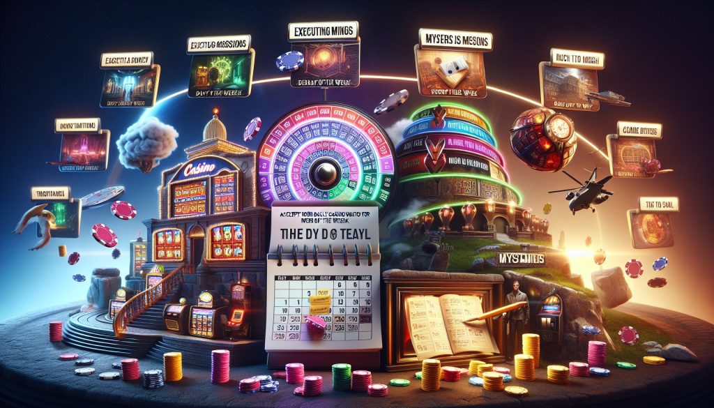 Casino izazovi – dnevne misije i nagrade Casino izazovi – dnevne misije i nagrade