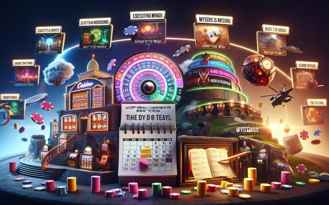 Casino izazovi – dnevne misije i nagrade