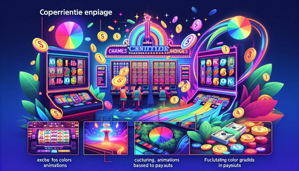 Igre koje mijenjaju boje i animacije prema isplatama